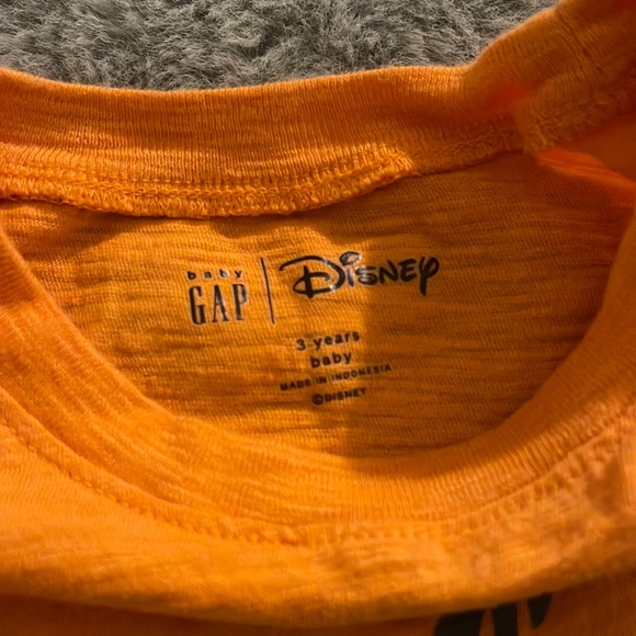 🌈 Gap Disney Mickey Mouse T Shirt Sz 3Y Tropical Vacation - Picture 4 of 5